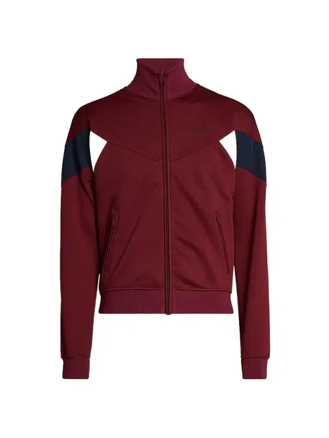 McQueen Men's Technical Loopback Jersey Track Jacket - Amaranth Gold