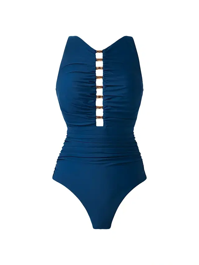 Miraclesuit Swim Women's Razzle Dazzle Swizzle One-Piece Swimsuit - Twilight