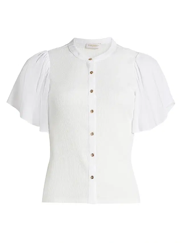 Ramy Brook Women's Colette Flutter-Sleeve Top -