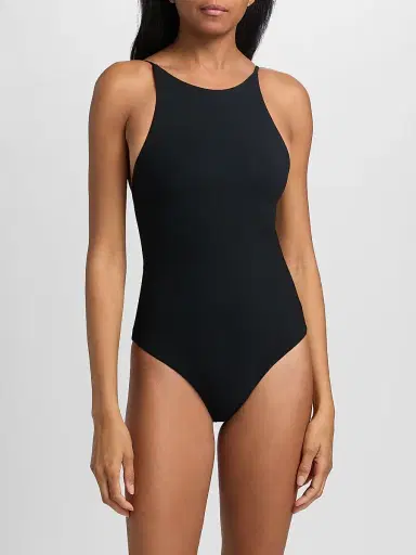 Kiki de Montparnasse Women's Coeur One-Piece Swimsuit - Black - Size XL | Thumbnail 3