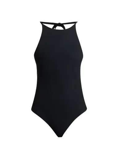 Kiki de Montparnasse Women's Coeur One-Piece Swimsuit - Black - Size XL | Thumbnail 1