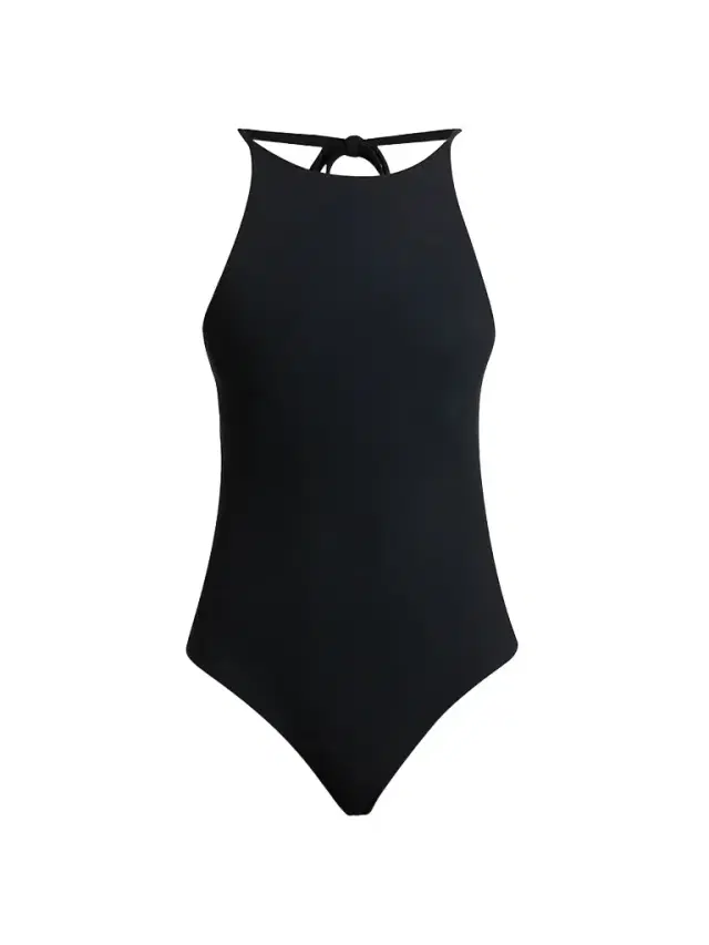 Kiki de Montparnasse Women's Coeur One-Piece Swimsuit - Black