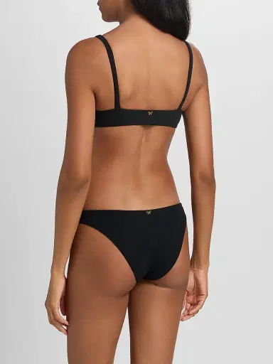 Kiki de Montparnasse Women's Echauffe Scoopneck Bikini Top - Black - Size Large | Thumbnail 4 Kiki de Montparnasse Women's Echauffe Scoopneck Bikini Top - Black - Size Large | Thumbnail 4