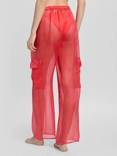 Kiki de Montparnasse Women's Sheer Silk Organza Pants | Thumbnail 5 Kiki de Montparnasse Women's Sheer Silk Organza Pants | Thumbnail 5