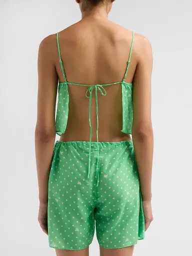 Kiki de Montparnasse Women's High Summer Kiki Point Crop Top | Thumbnail 3 Kiki de Montparnasse Women's High Summer Kiki Point Crop Top | Thumbnail 3