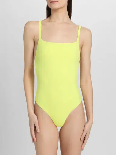 Kiki de Montparnasse Women's Echauffe Straight Neck One-Piece Swimsuit | Thumbnail 3 Kiki de Montparnasse Women's Echauffe Straight Neck One-Piece Swimsuit | Thumbnail 3