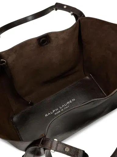Ralph Lauren Collection Women's RL 888 Leather Tote Bag - Vintage Brown | Thumbnail 6 Ralph Lauren Collection Women's RL 888 Leather Tote Bag - Vintage Brown | Thumbnail 6