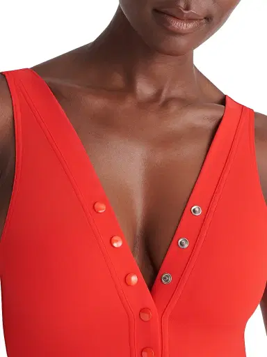 Eres Women's Icône One-Piece Tank Swimsuit - Ecarlate - Size 8 | Thumbnail 6