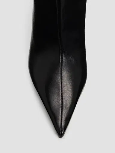 Schutz Women's Harriet 90MM Leather Boots - Black | Thumbnail 5