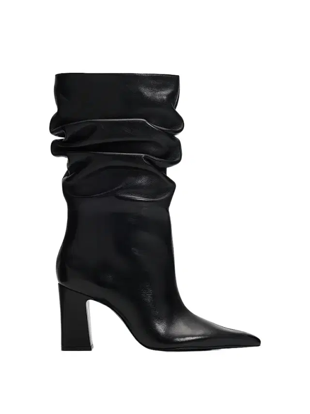 Schutz Women's Harriet 90MM Leather Boots - Black