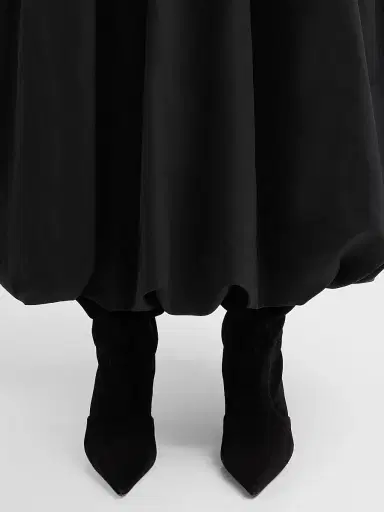 Schutz Women's Odessa Suede Knee-High Boots - Black Suede | Thumbnail 2
