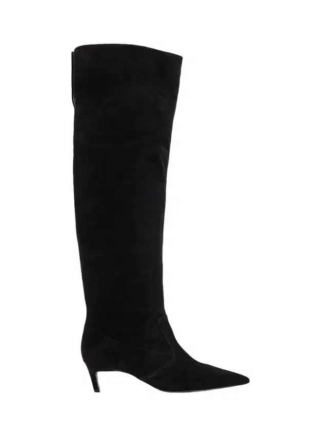 Schutz Women's Odessa Suede Knee-High Boots - Black Suede