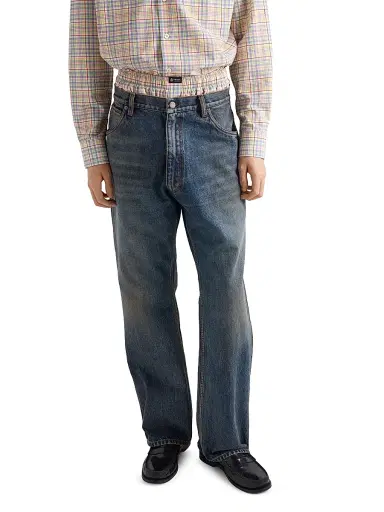 Prada Men's Five-Pocket Denim Jeans - Blue - Size 34 | Thumbnail 3 Prada Men's Five-Pocket Denim Jeans - Blue - Size 34 | Thumbnail 3