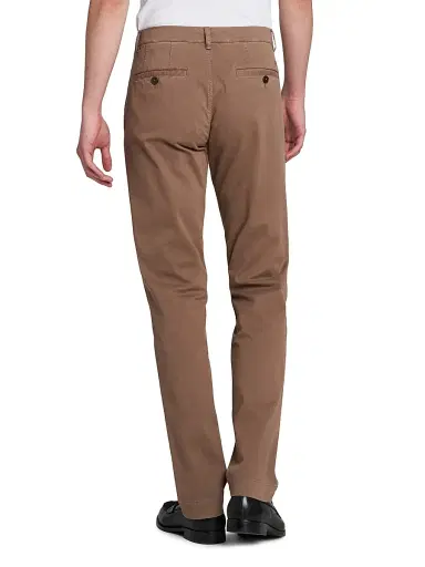 Etro Men's Garment-Dyed Chino Trousers - Walnut - Size 44 | Thumbnail 5