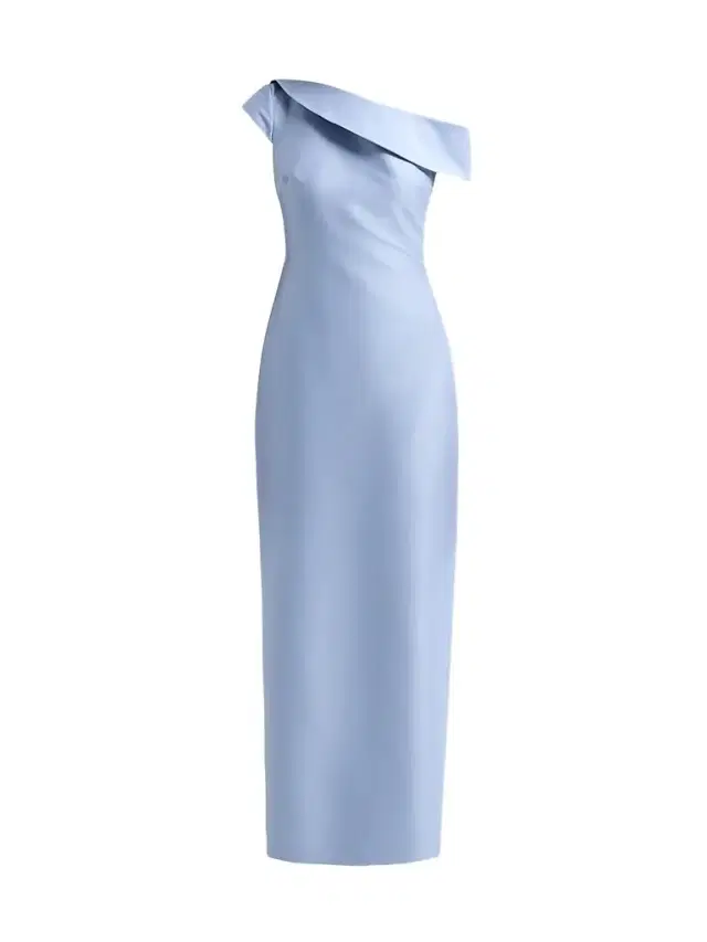 Badgley Mischka Women's One-Shoulder Mikado Gown - Mist
