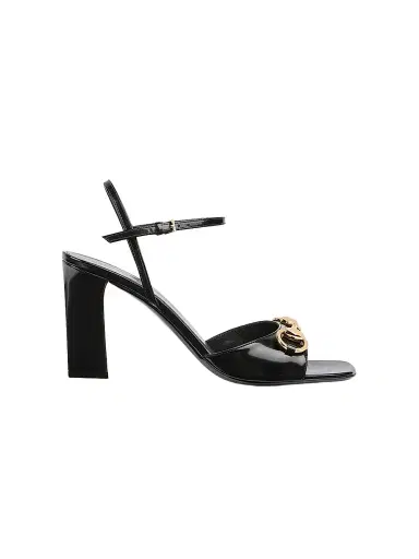Gucci Women's Signora 85MM Leather Sandals - Nero - Size 5.5 | Thumbnail 1 Gucci Women's Signora 85MM Leather Sandals - Nero - Size 5.5 | Thumbnail 1