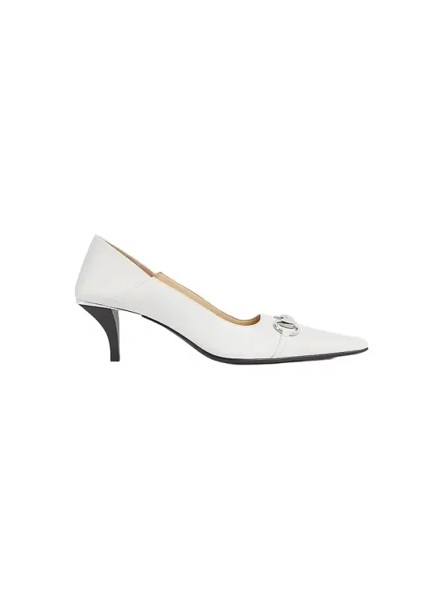 Gucci Women's La Famiglia Neo 55MM Horsebit Leather Pumps - Great White