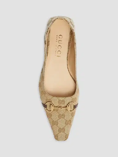 Gucci Women's Vittoria Horsebit Ballet Flats | Thumbnail 4 Gucci Women's Vittoria Horsebit Ballet Flats | Thumbnail 4