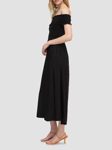Hill House Home Women's The Marguerite Nap Dress - Black | Thumbnail 3