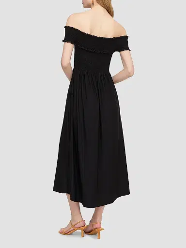 Hill House Home Women's The Marguerite Nap Dress - Black | Thumbnail 4