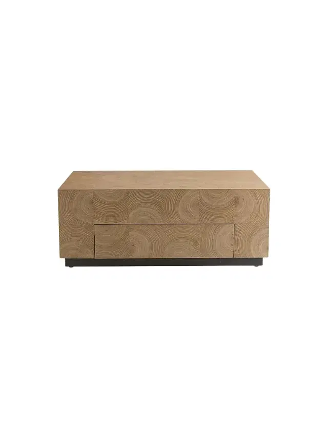 Arteriors Justice Single-Drawer Cocktail Table - Grey