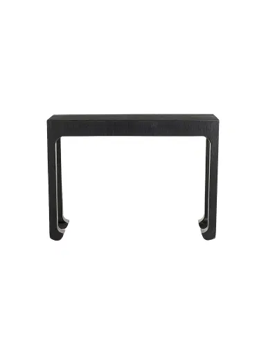 Arteriors Ichigo Textured Console - Black | Thumbnail 1 Arteriors Ichigo Textured Console - Black | Thumbnail 1