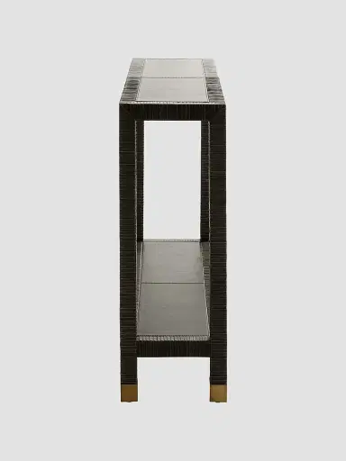 Arteriors Oswald Leather Console | Thumbnail 3 Arteriors Oswald Leather Console | Thumbnail 3