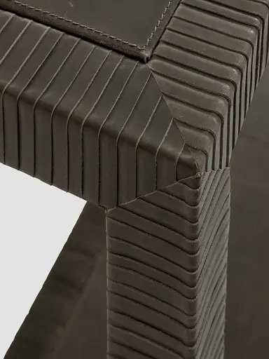 Arteriors Oswald Leather Console | Thumbnail 5 Arteriors Oswald Leather Console | Thumbnail 5