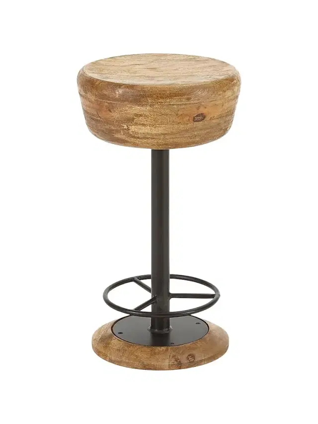 Arteriors Fincher Counter Stool - Wood