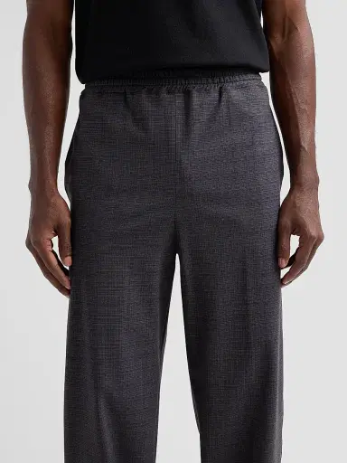 Moschino Men's Plaid Jogger Trousers - Violet | Thumbnail 5 Moschino Men's Plaid Jogger Trousers - Violet | Thumbnail 5