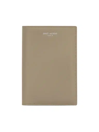 Saint Laurent Passport Holder in Smooth Leather | Thumbnail 1 Saint Laurent Passport Holder in Smooth Leather | Thumbnail 1