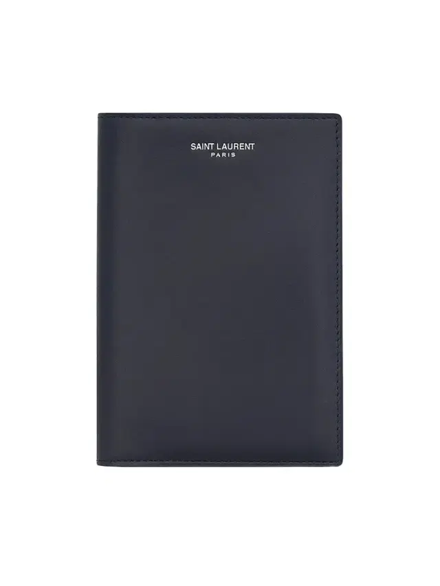 Saint Laurent Passport Holder in Smooth Leather - Midnight Blue