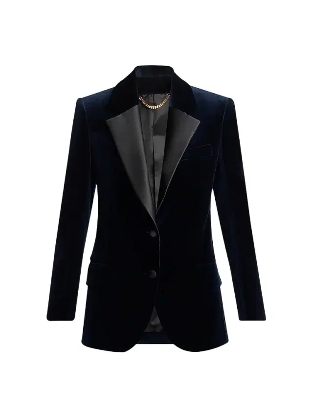 Victoria Beckham Women's Single-Breasted Tailored Jacket - Midnight