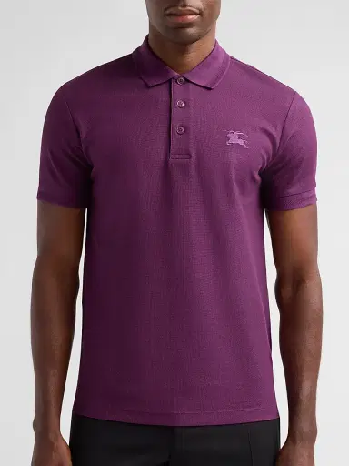 Burberry Men's Eddie EKD Cotton Polo Shirt | Thumbnail 5 Burberry Men's Eddie EKD Cotton Polo Shirt | Thumbnail 5