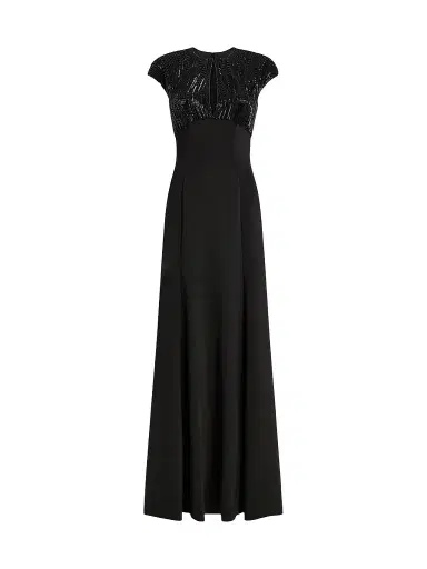 Jenny Packham Women's Moonveil Embellished Keyhole Gown | Thumbnail 1 Jenny Packham Women's Moonveil Embellished Keyhole Gown | Thumbnail 1