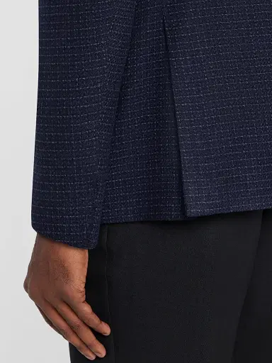 Giorgio Armani Men's Micro Check Wool-Cashmere Sport Jacket | Thumbnail 8 Giorgio Armani Men's Micro Check Wool-Cashmere Sport Jacket | Thumbnail 8