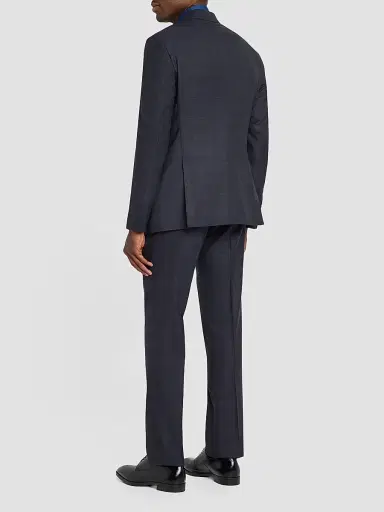 Giorgio Armani Men's Tonal Check Wool Suit | Thumbnail 3 Giorgio Armani Men's Tonal Check Wool Suit | Thumbnail 3