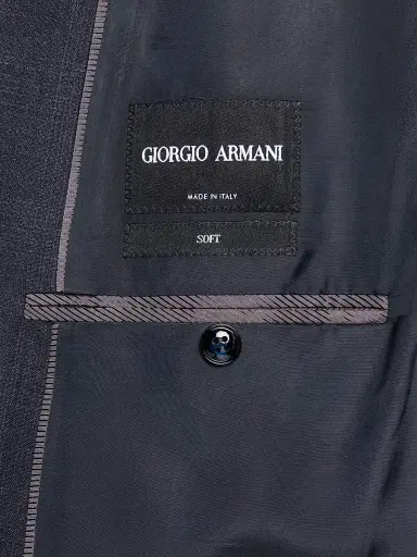 Giorgio Armani Men's Tonal Check Wool Suit | Thumbnail 7 Giorgio Armani Men's Tonal Check Wool Suit | Thumbnail 7