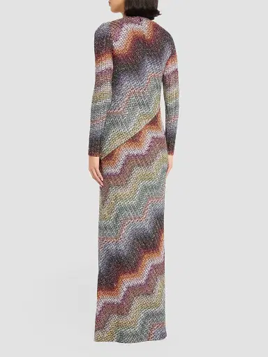 Missoni Women's Wefted Loom Chevron Maxi Dress | Thumbnail 3 Missoni Women's Wefted Loom Chevron Maxi Dress | Thumbnail 3