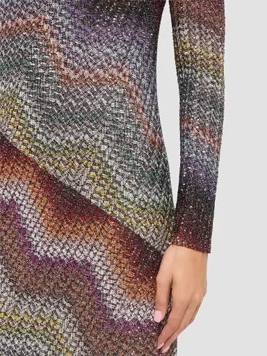 Missoni Women's Wefted Loom Chevron Maxi Dress | Thumbnail 5 Missoni Women's Wefted Loom Chevron Maxi Dress | Thumbnail 5