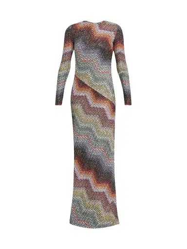Missoni Women's Wefted Loom Chevron Maxi Dress | Thumbnail 1 Missoni Women's Wefted Loom Chevron Maxi Dress | Thumbnail 1