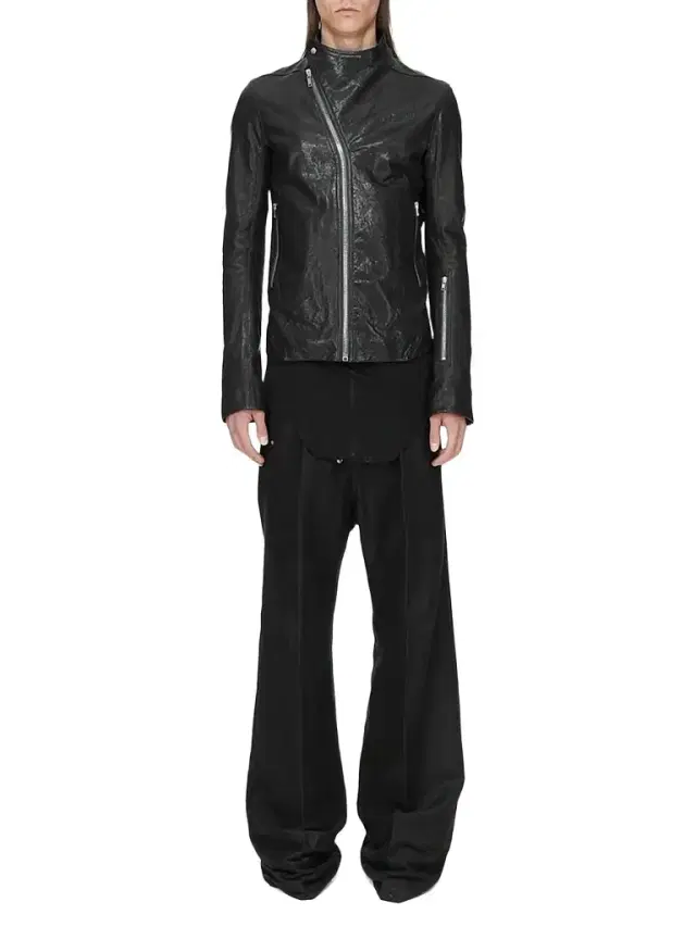 Rick Owens Men's Release Leather Jacket - Black