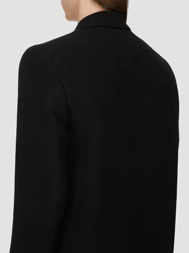 Rick Owens Men's Concordian New Wool Coat | Thumbnail 4