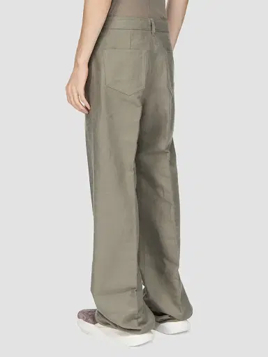 Rick Owens Men's Geth Wide-Leg Jeans - Dark Pearl - Size 34 | Thumbnail 3