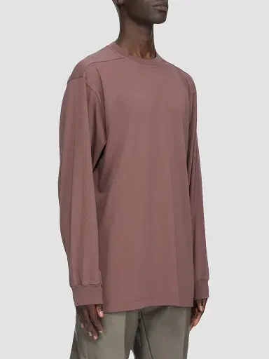 Rick Owens Men's Jumbo Oversized Long-Sleeve Cotton T-Shirt | Thumbnail 6