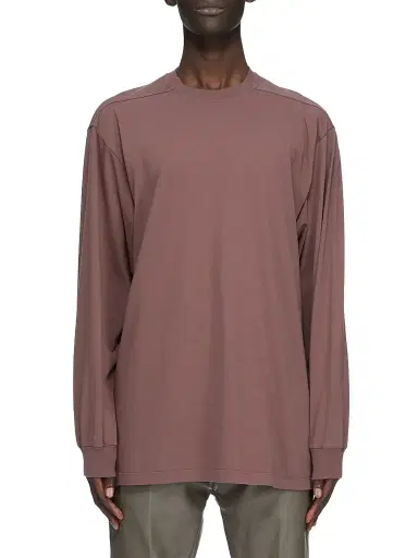 Rick Owens Men's Jumbo Oversized Long-Sleeve Cotton T-Shirt | Thumbnail 1