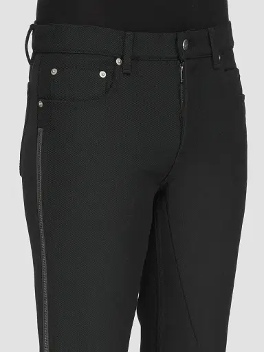 Rick Owens Men's Vega Wool Zip-Cuff Jeans | Thumbnail 4 Rick Owens Men's Vega Wool Zip-Cuff Jeans | Thumbnail 4