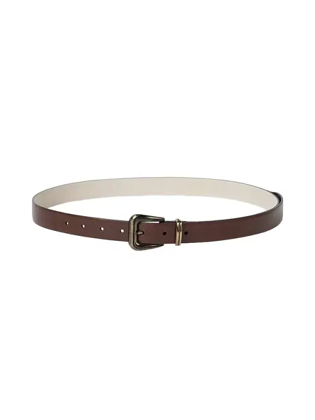 Brunello Cucinelli Women's Cowhide Belt with Monili - Brown