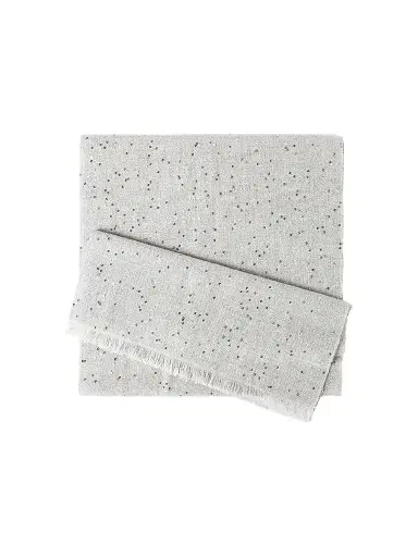 Brunello Cucinelli Women's Cashmere and Silk Diamond Yarn Scarf - Light Grey | Thumbnail 1 Brunello Cucinelli Women's Cashmere and Silk Diamond Yarn Scarf - Light Grey | Thumbnail 1