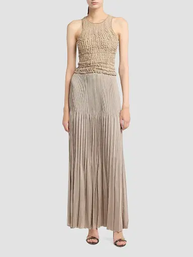 Giorgio Armani Women's Plissé Maxi Skirt | Thumbnail 2 Giorgio Armani Women's Plissé Maxi Skirt | Thumbnail 2